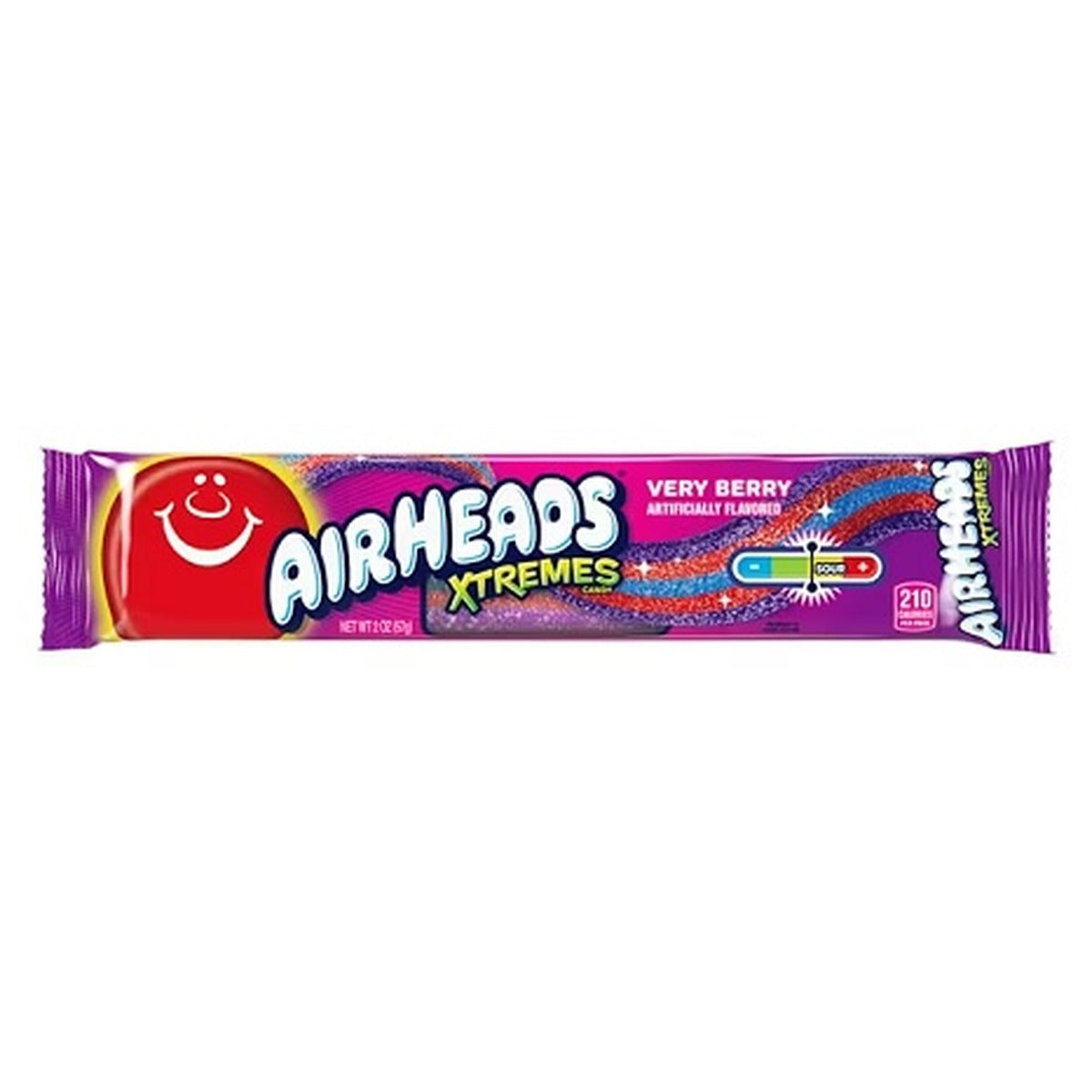 Airheads Extremes Belts Very Berry 2oz — full package