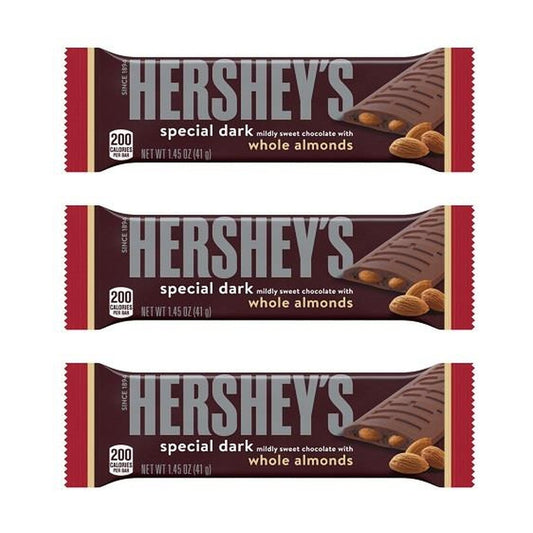 Hershey's Special Dark Almond Bar 1.45oz — 3-Pack