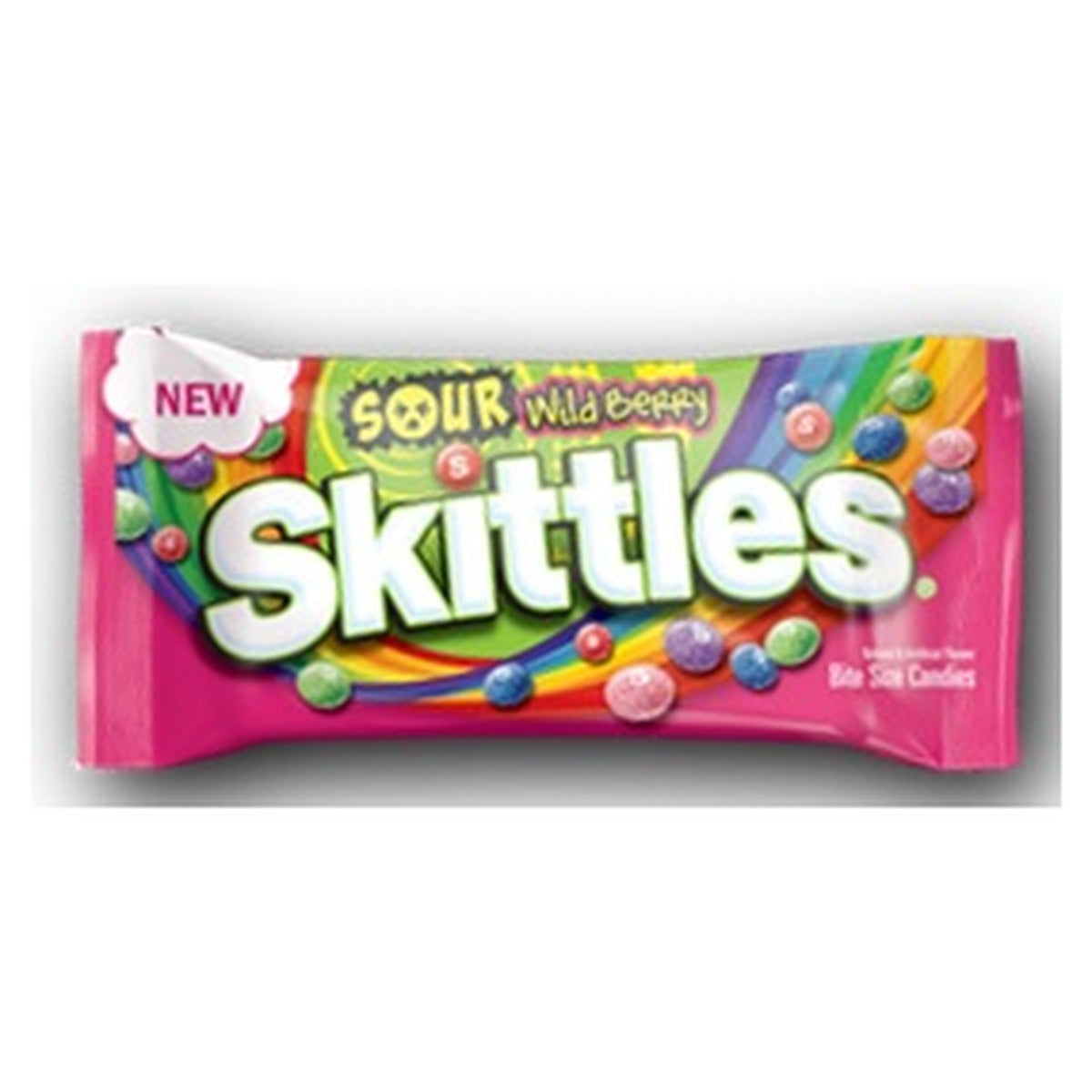 Skittles Sour Wild Berry 1.8oz — full package