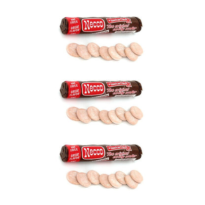 Necco Wafers Chocolate 2oz — 3-Pack