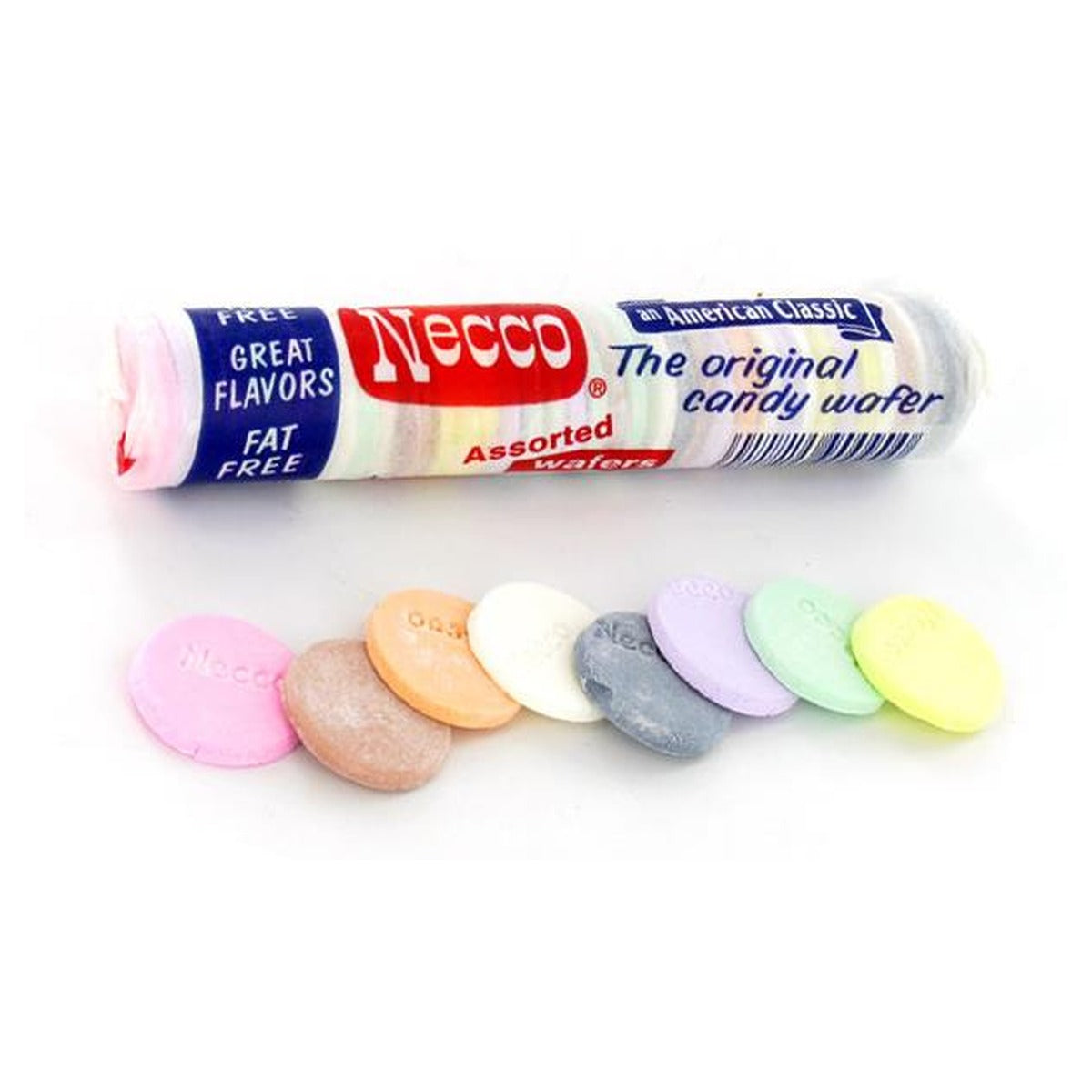 Necco Wafers Assorted 2oz — full package