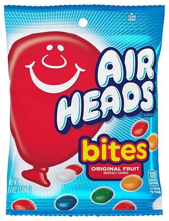 Airheads Bites Fruit Peg Bags 3.8oz — pack
