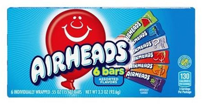Airheads Assorted Fruit 3.3oz Theater Boxes — pack