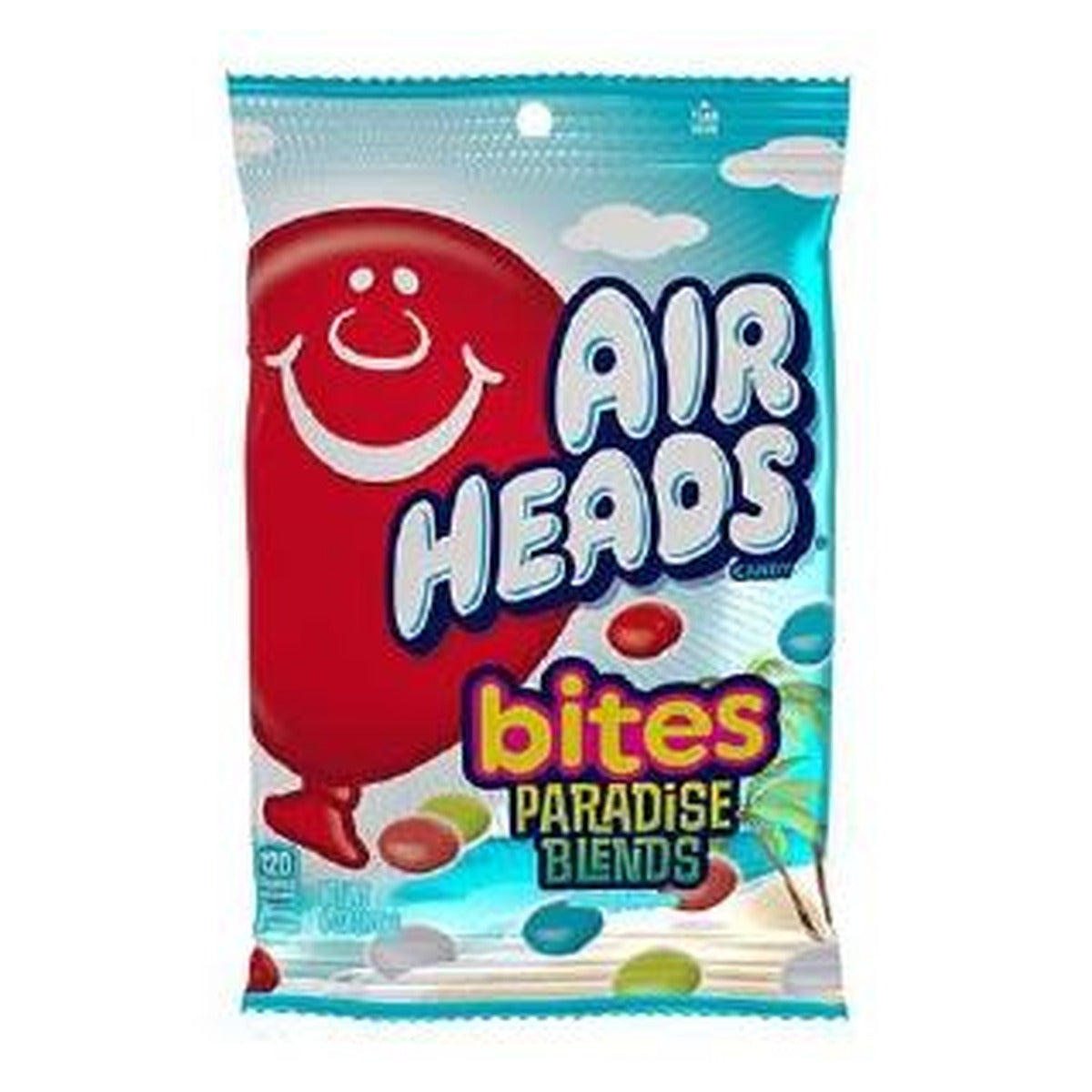 Airheads Bites Paradise 6oz Peg Bag pack — full package
