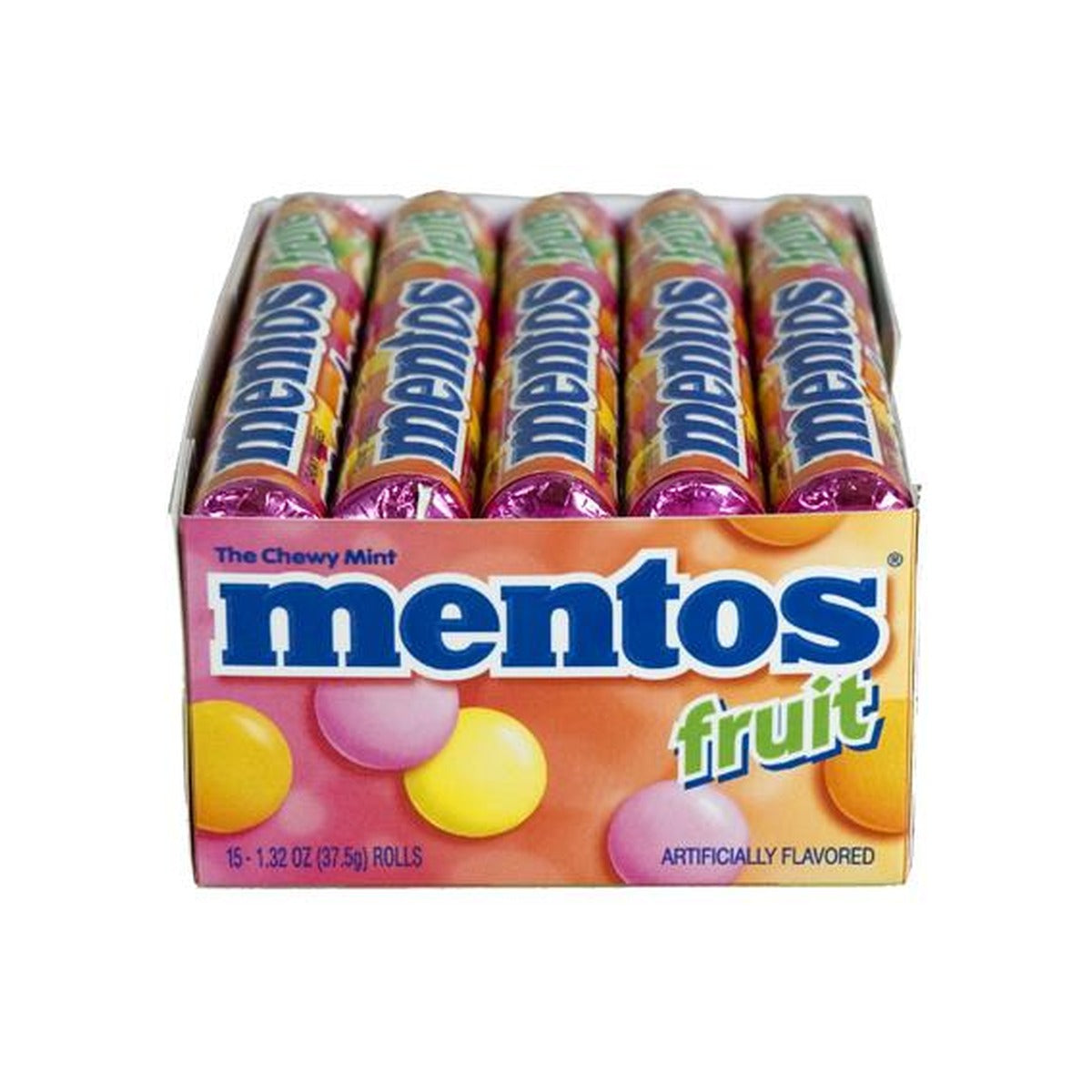 Mentos Fruit Rolls 1.32oz — full package