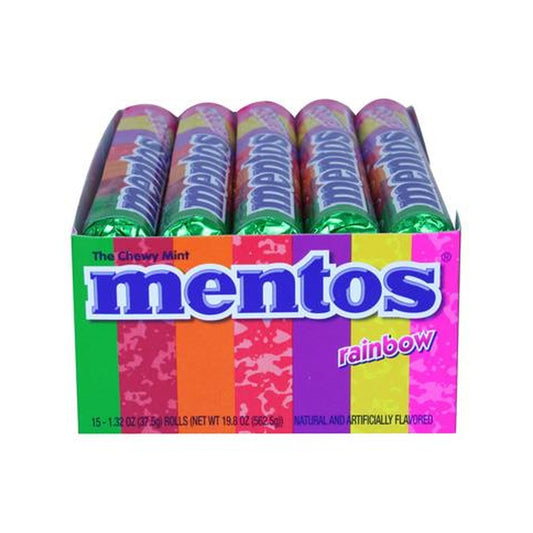 Mentos Rainbow Rolls 1.32oz — full package