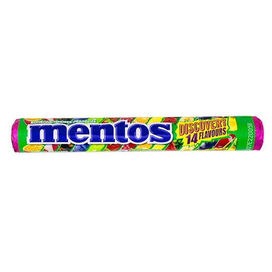 Mentos Discovery 14 Flavors 1.32oz — full package