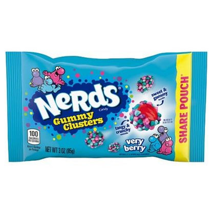 Nerds Gummy Clusters Very Berry Share Pouch 3oz — full package