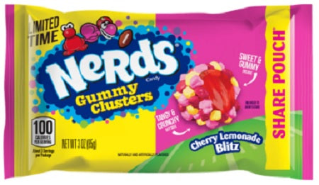 Nerds Gummy Clusters Cherry Lemonade Blitz 3oz Bags — pack