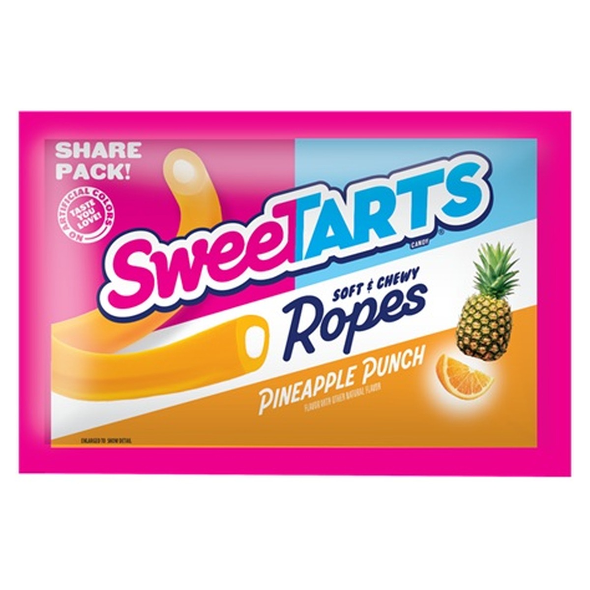 SweeTARTS Ropes Pineapple Punch 3.5oz — full package