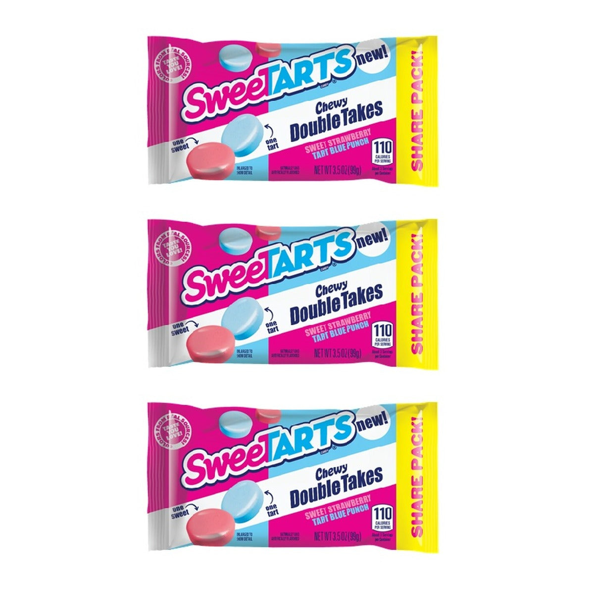 SweeTARTS Double Takes 3.5oz — 3-Pack