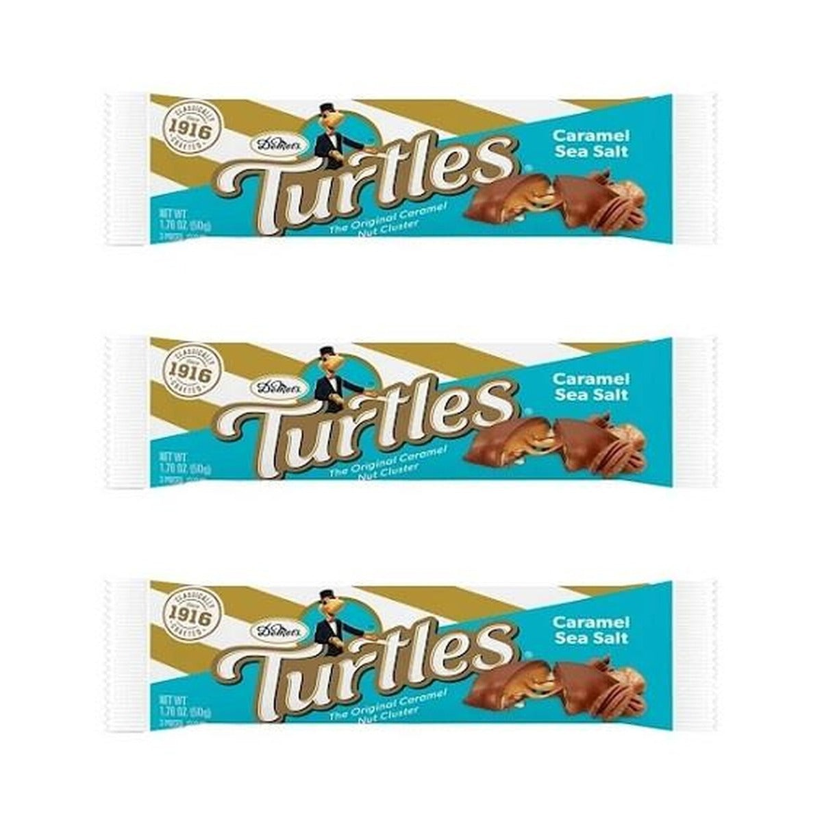 Turtles Caramel Sea Salt 1.76oz — 3-Pack