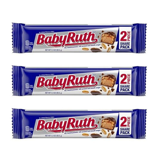 Baby Ruth King Size 3.7oz — 3-Pack