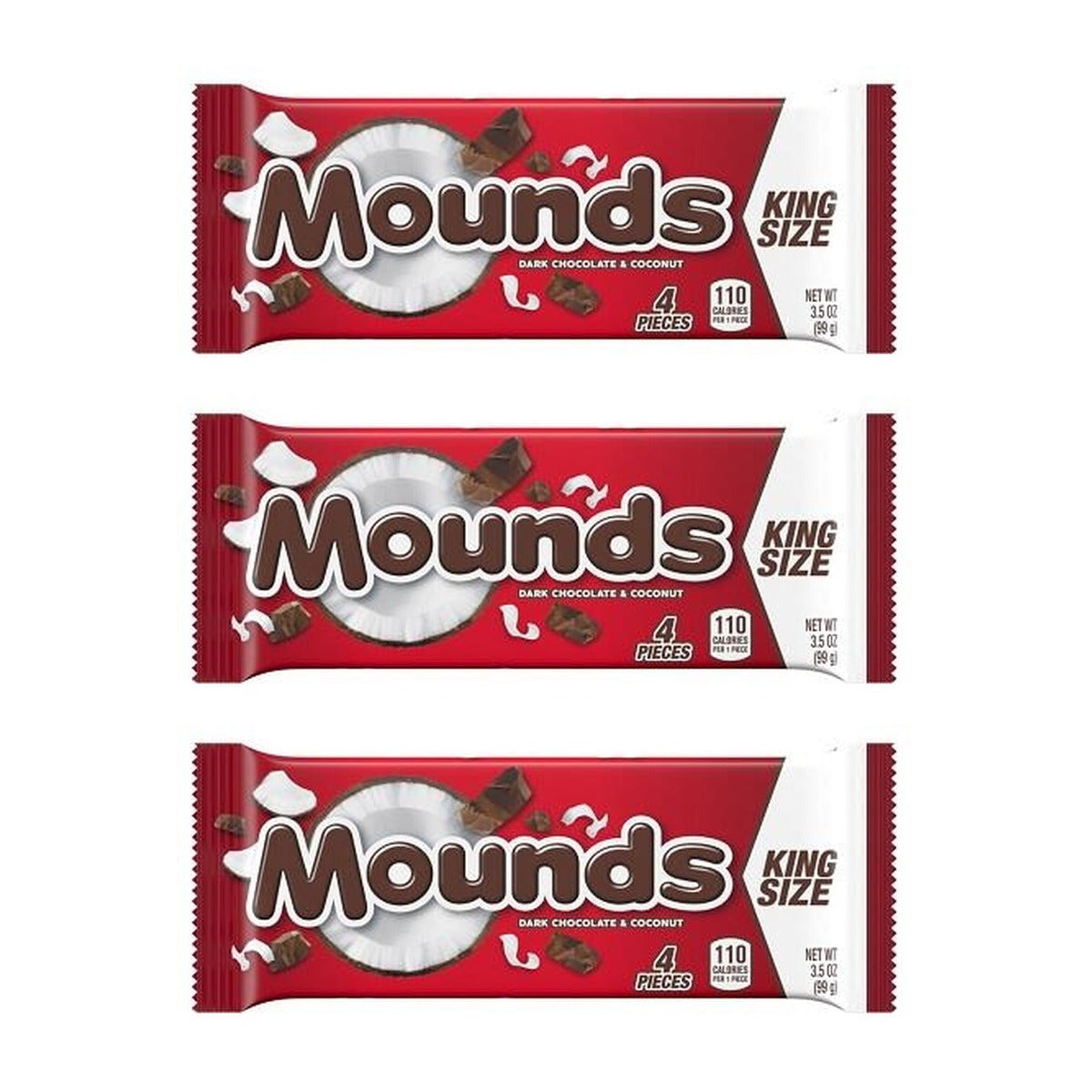 Mounds King Size 3.5oz — 3-Pack
