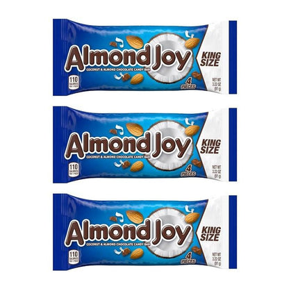 Almond Joy King Size 3.22oz — 3-Pack