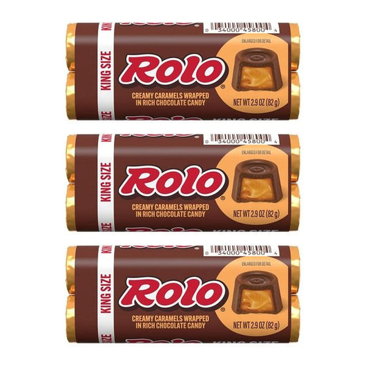 Rolo Candy Bar King Size 2.9oz — 3-Pack