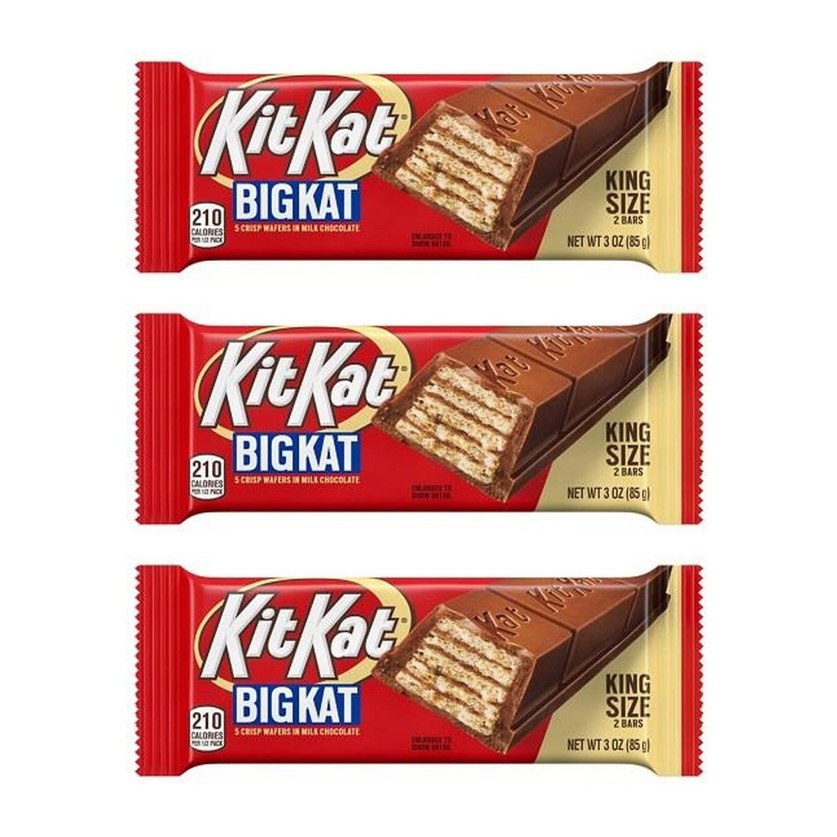 Kit Kat Big Kat King Size 3oz — 3-Pack