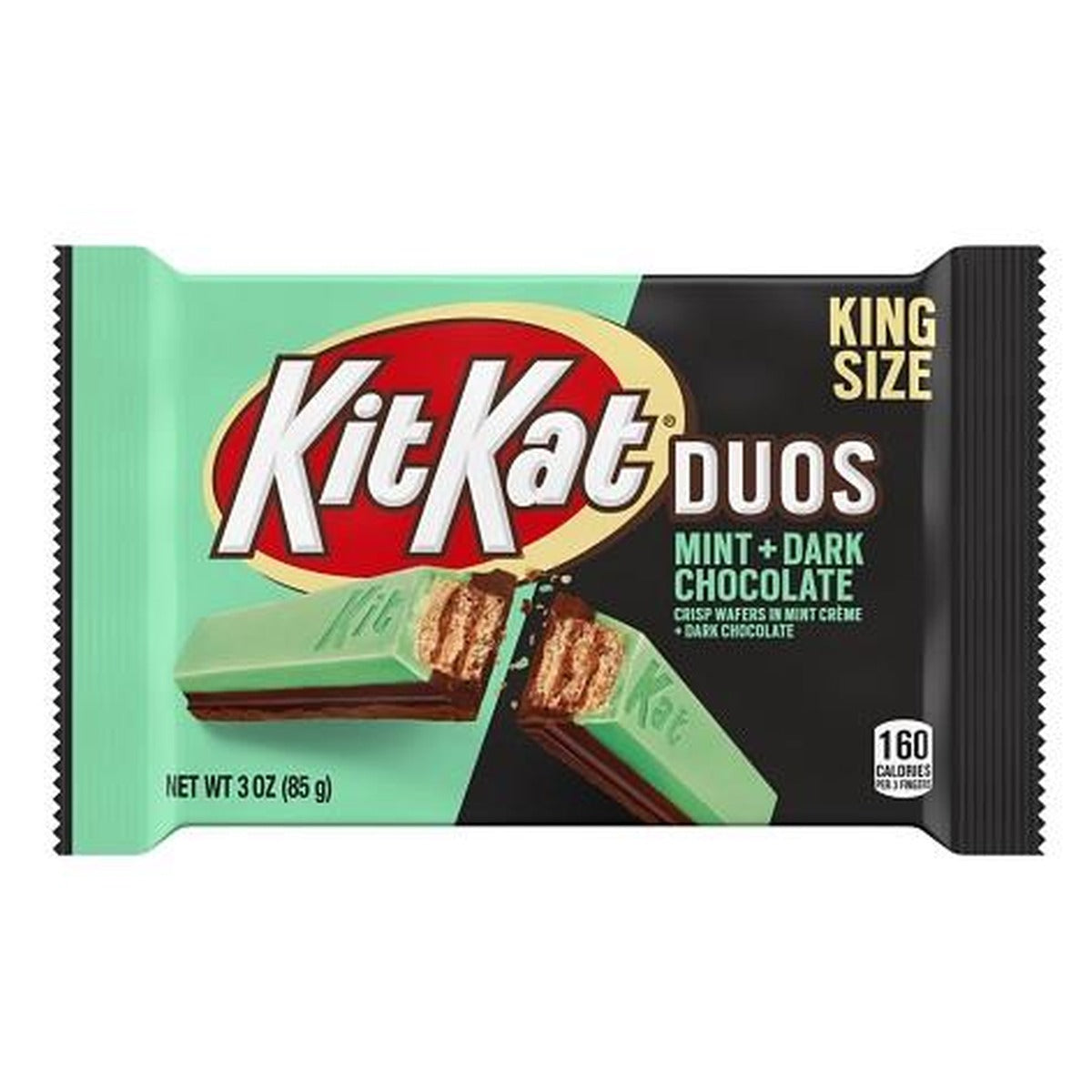 Kit Kat Duos Dark Chocolate Mint King 3oz — full package