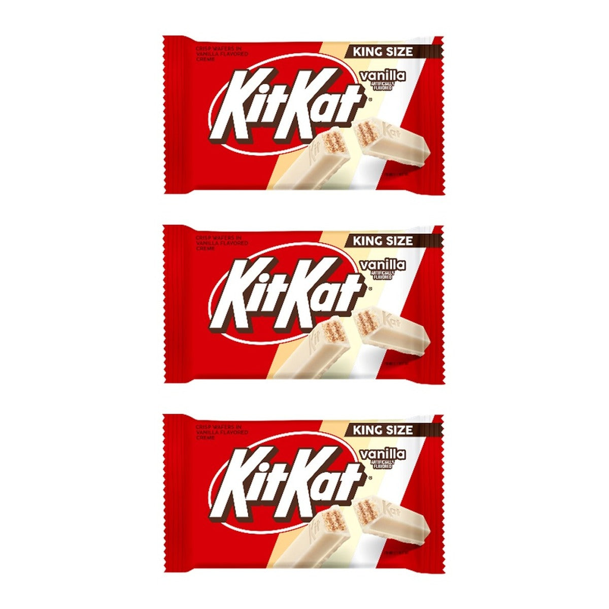 Kit Kat Vanilla Creme King Size 3oz — 3-Pack