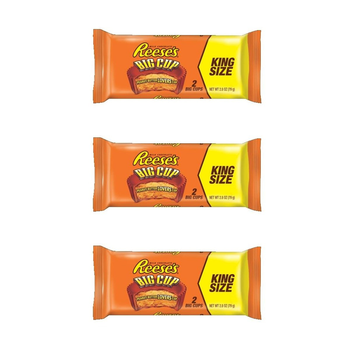 Reese's Big Cup King Size 2.8oz — 3-Pack