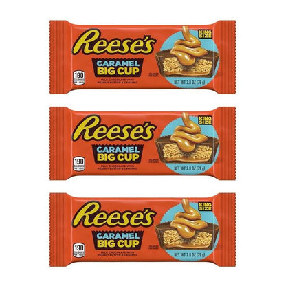 Reese's Big Cup with Caramel King Size 2.8oz — 3-Pack