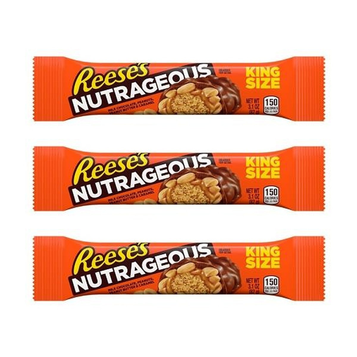 Reese's Nutrageous King Size 3.1oz — 3-Pack