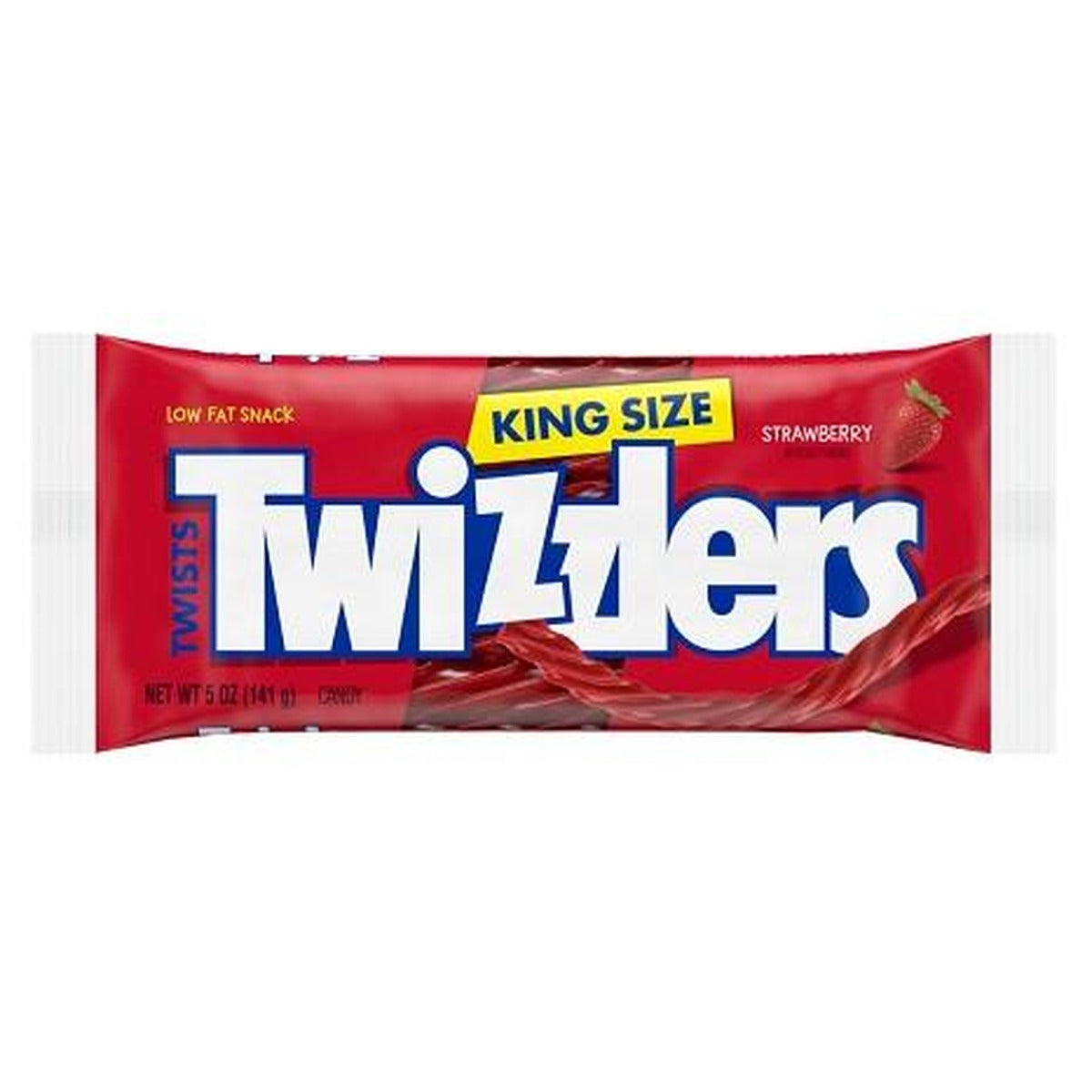 Twizzlers Strawberry Twists King Size 5oz — full package