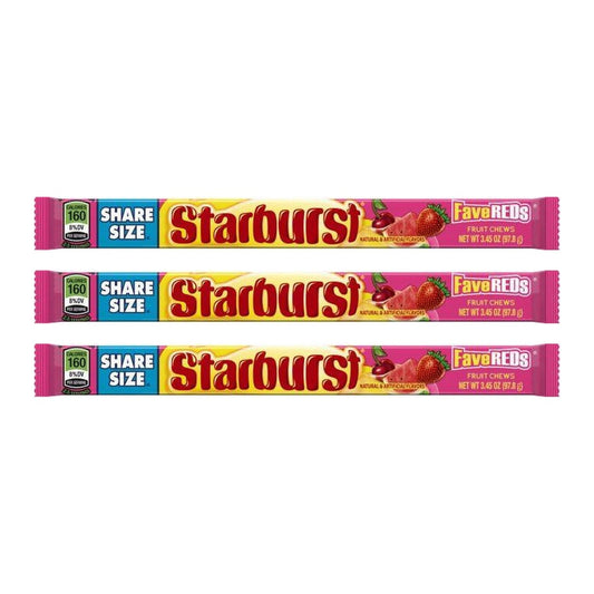 Starburst FaveREDs Share Size 3.45oz — 3-Pack