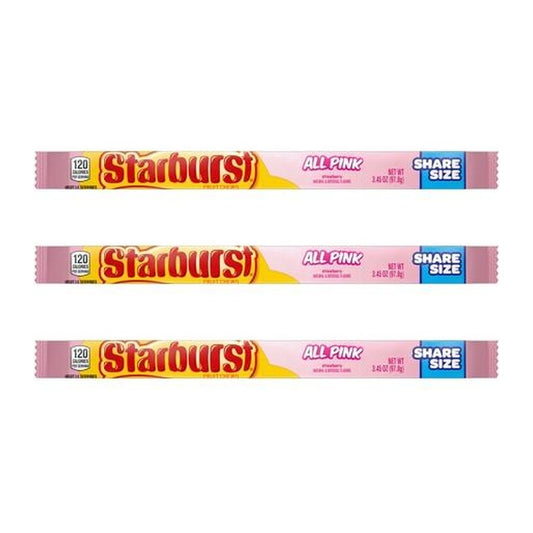 Starburst All Pink Share Size 3.45oz — 3-Pack