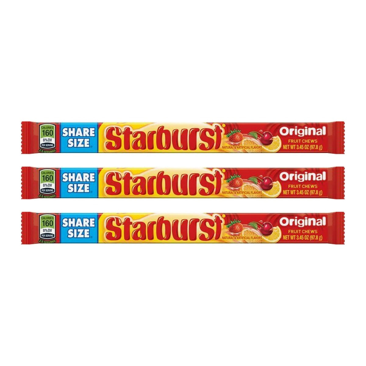 Starburst Original Share Size 3.45oz — 3-Pack