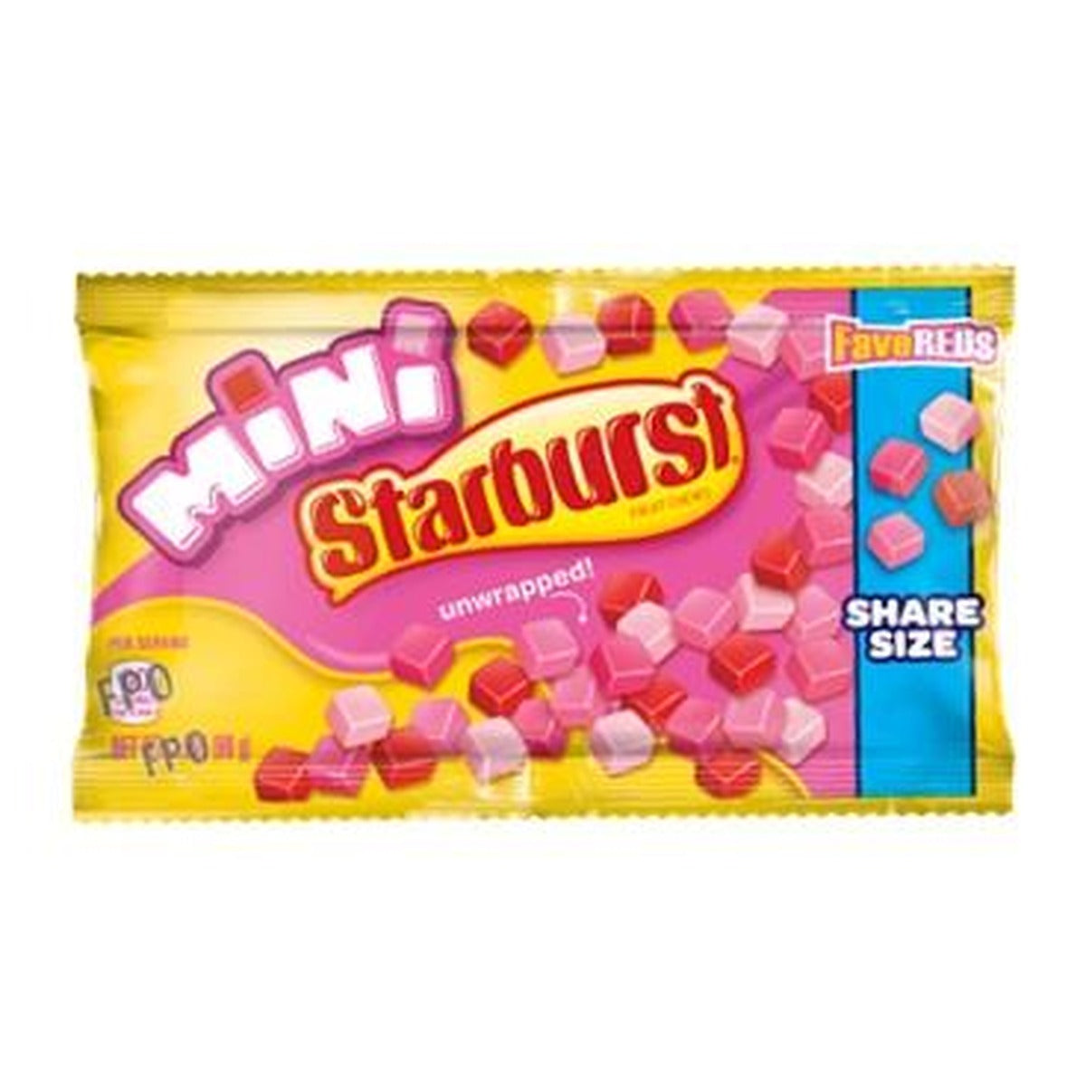 Starburst Mini FaveREDs Share Size 3.5oz — full package