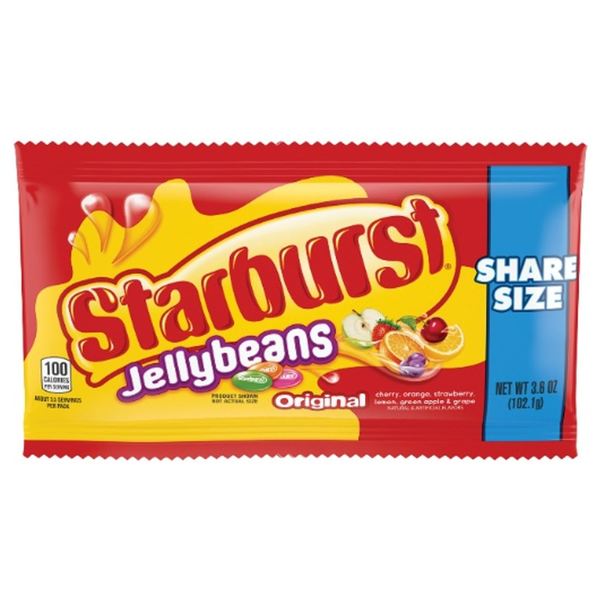Starburst Limited Edition Original Jellybeans 3.6oz — full package
