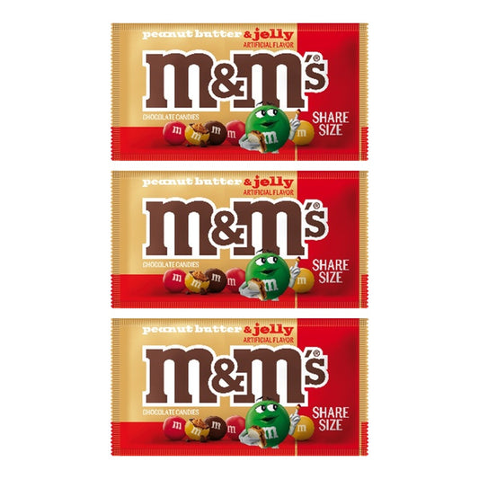 M&M's Peanut Butter & Jelly King Size 2.83oz — 3-Pack