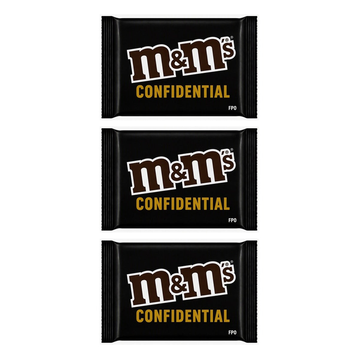 M&M's Limited Edition Dark Chocolate Pretzel King 3.22oz — 3-Pack