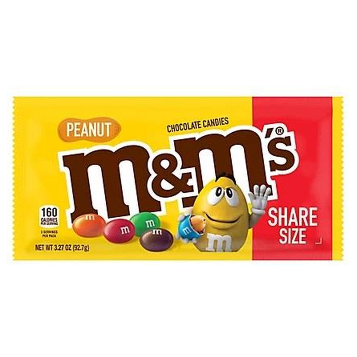 M&M's Peanut King Size 3.27oz — Box of 24