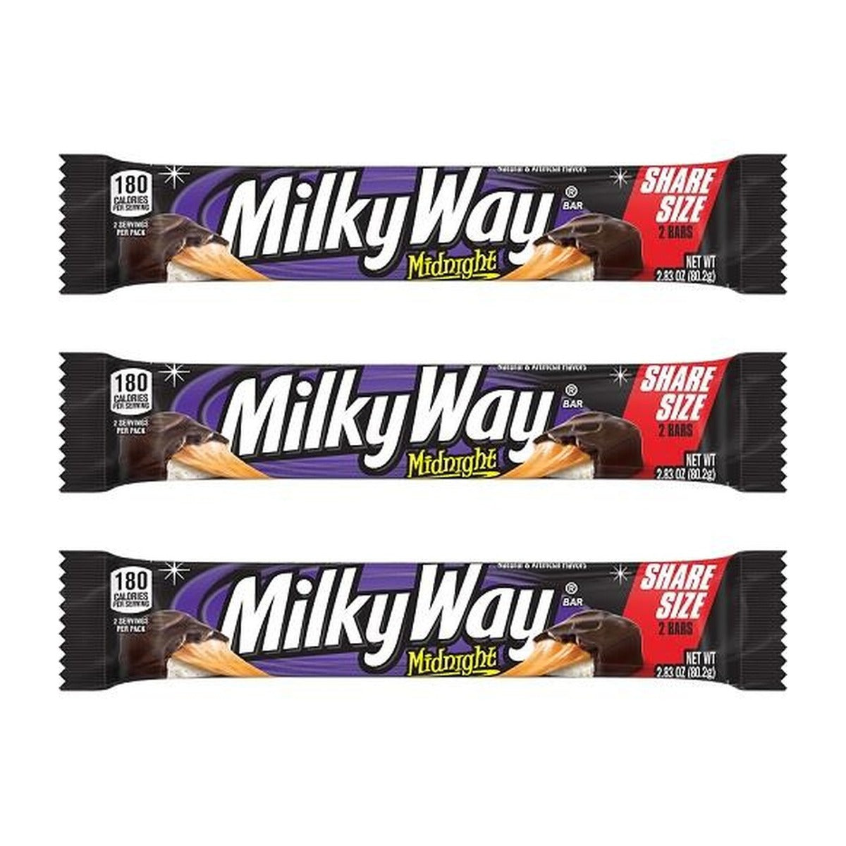 Milky Way Midnight King Size 2.83oz — 3-Pack