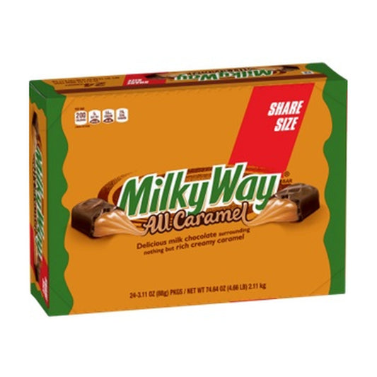 Milky Way All Caramel King Size 3.11oz — full package