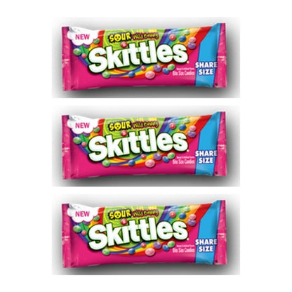 Skittles Sours Wild Berry Share Size 3.3oz — 3-Pack