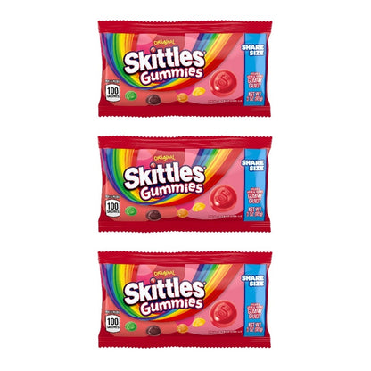 Skittles Gummies Original Share Size 3oz — 3-Pack