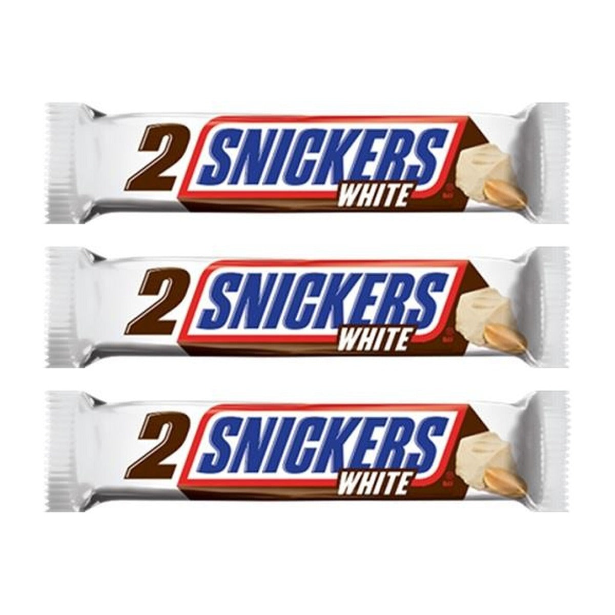 Snickers White Chocolate King Size 2.84oz — 3-Pack