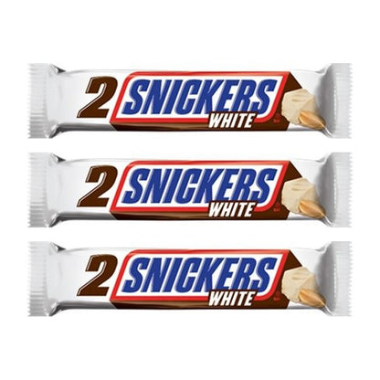 Snickers White Chocolate King Size 2.84oz — 3-Pack