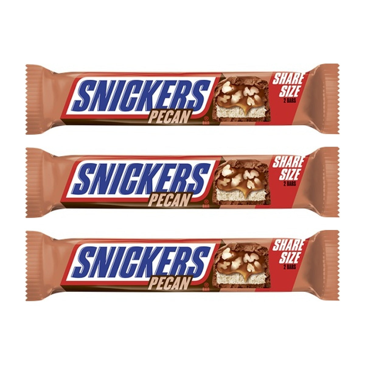 Snickers Pecan King Size 2.82oz — 3-Pack