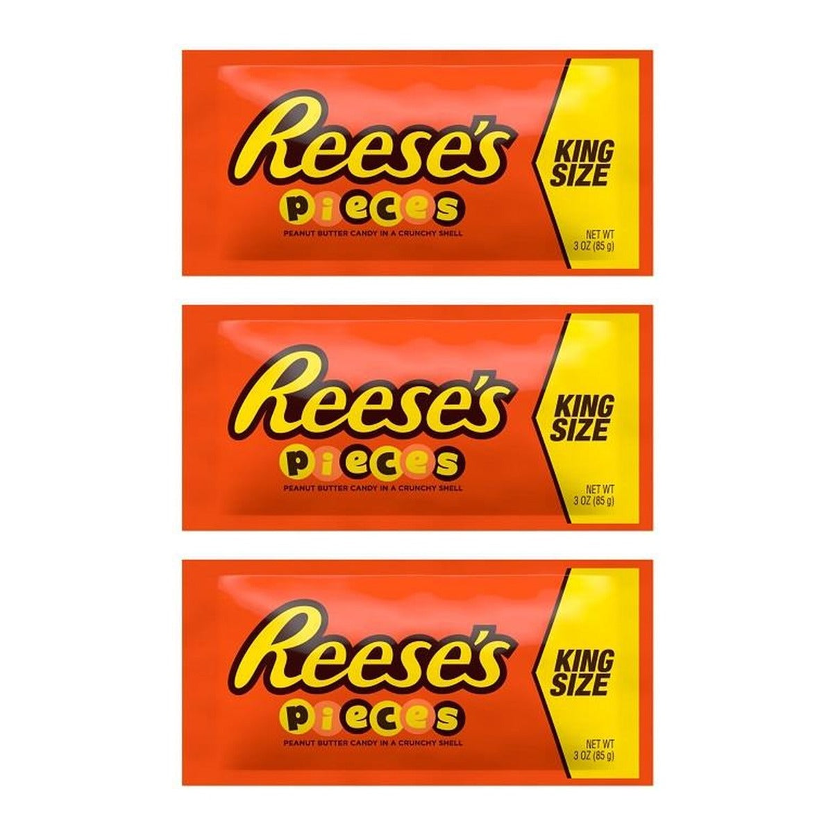 Reese's Pieces King Size 3oz — 3-Pack
