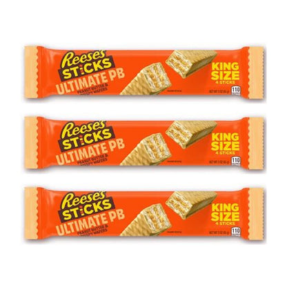Reese's Sticks Ultimate Peanut Butter King 3oz — 3-Pack