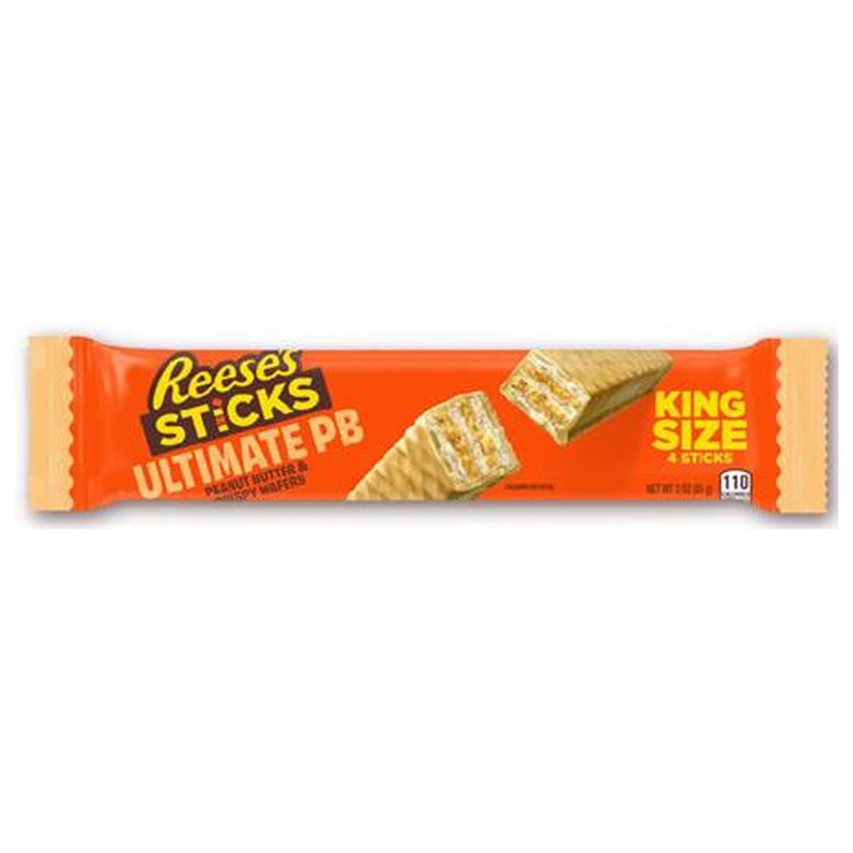 Reese's Sticks Ultimate Peanut Butter King 3oz — full package