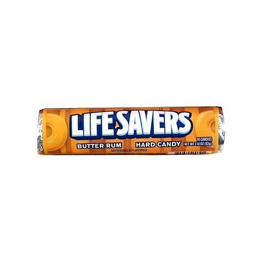 Life Savers Butter Rum 1.14oz pack — full package