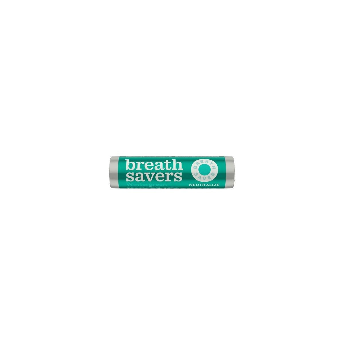 BreathSavers Wintergreen 0.75oz pack — full package