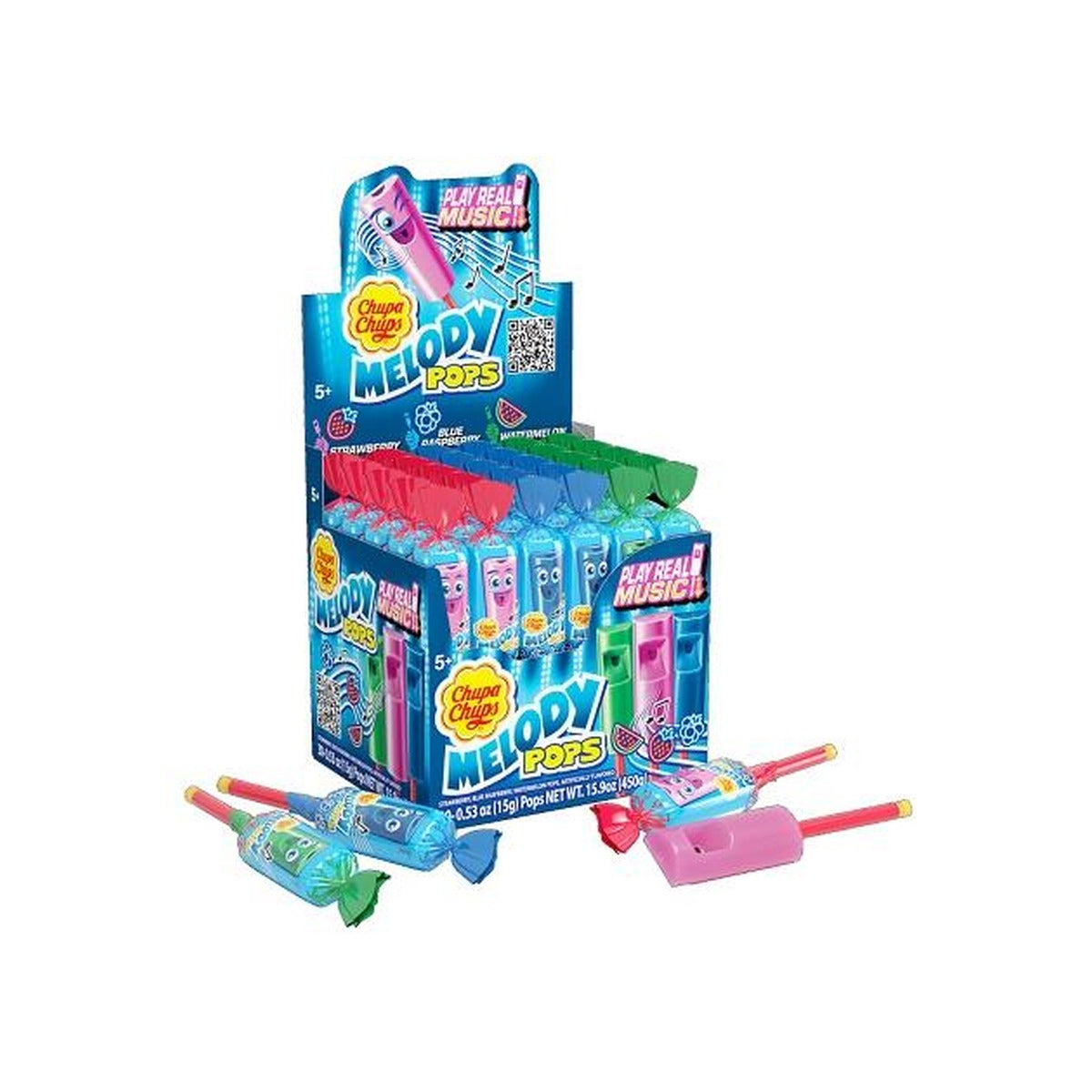 Chupa Chups Melody Pops 0.53oz 30ct — full package