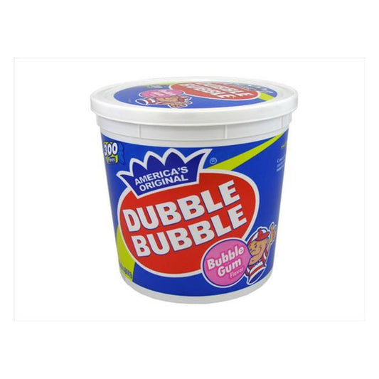 Dubble Bubble Original Gum Tub 0.16oz 300ct — full package