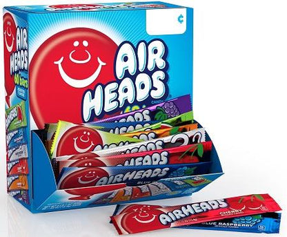 Airheads Assorted Gravity Feed 60ct Box — box